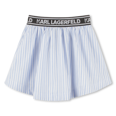 Decorative short skirt KARL LAGERFELD KIDS GIRL