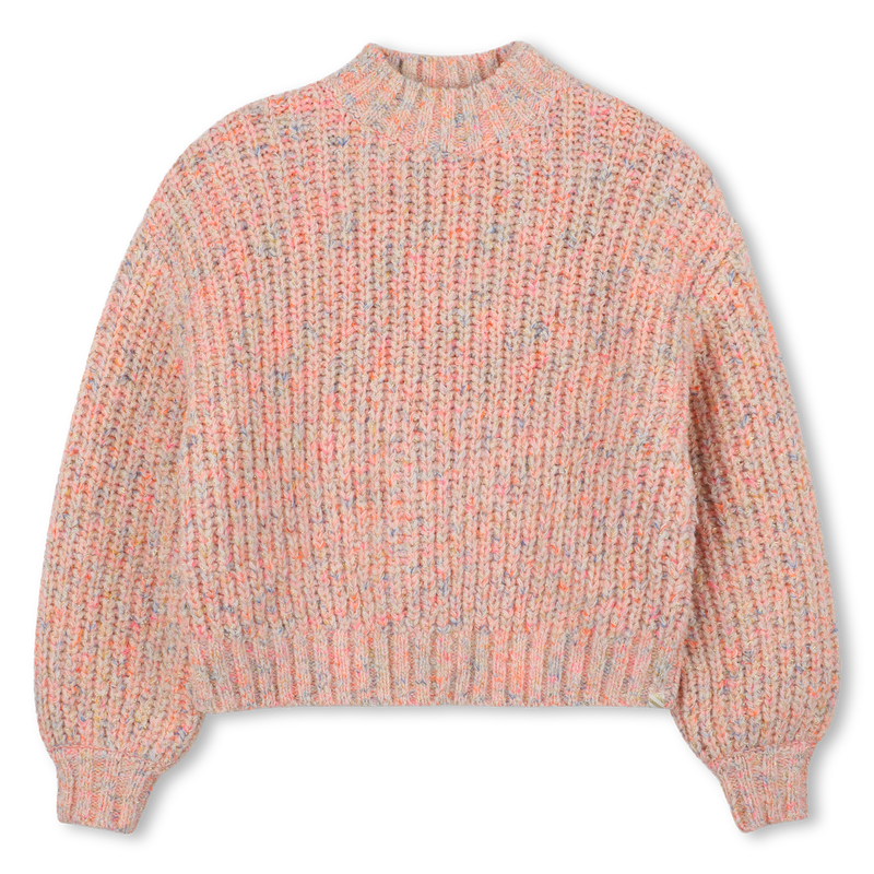 Multicoloured knit sweater BILLIEBLUSH 
                        GIRL