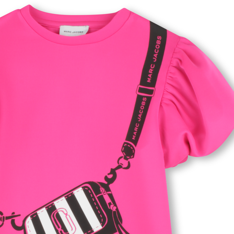 Lined short-sleeved dress MARC JACOBS 
                        GIRL