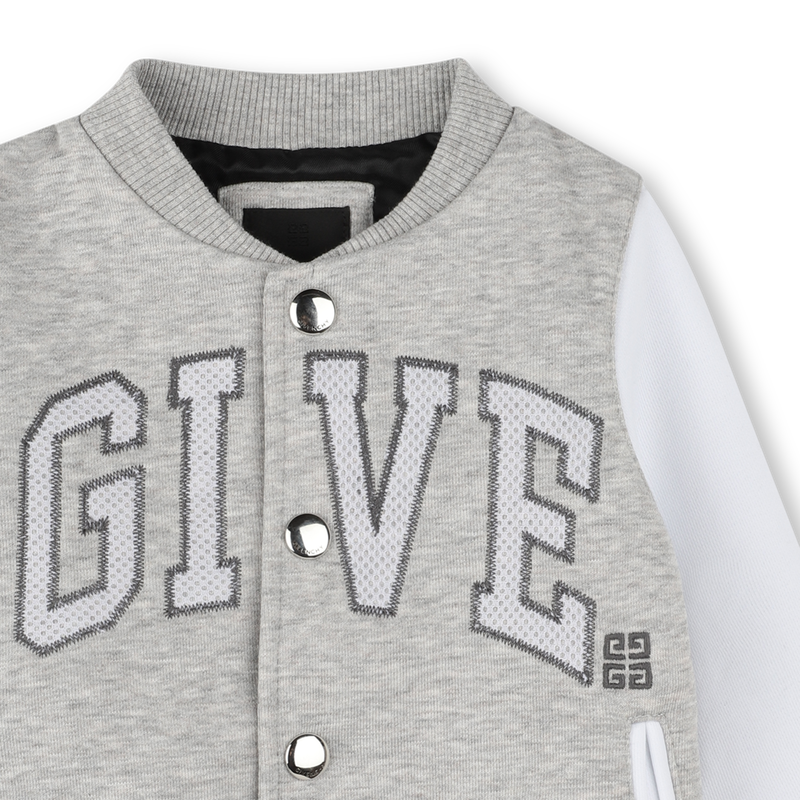 Fleece bomber jacket GIVENCHY 
                    BOY