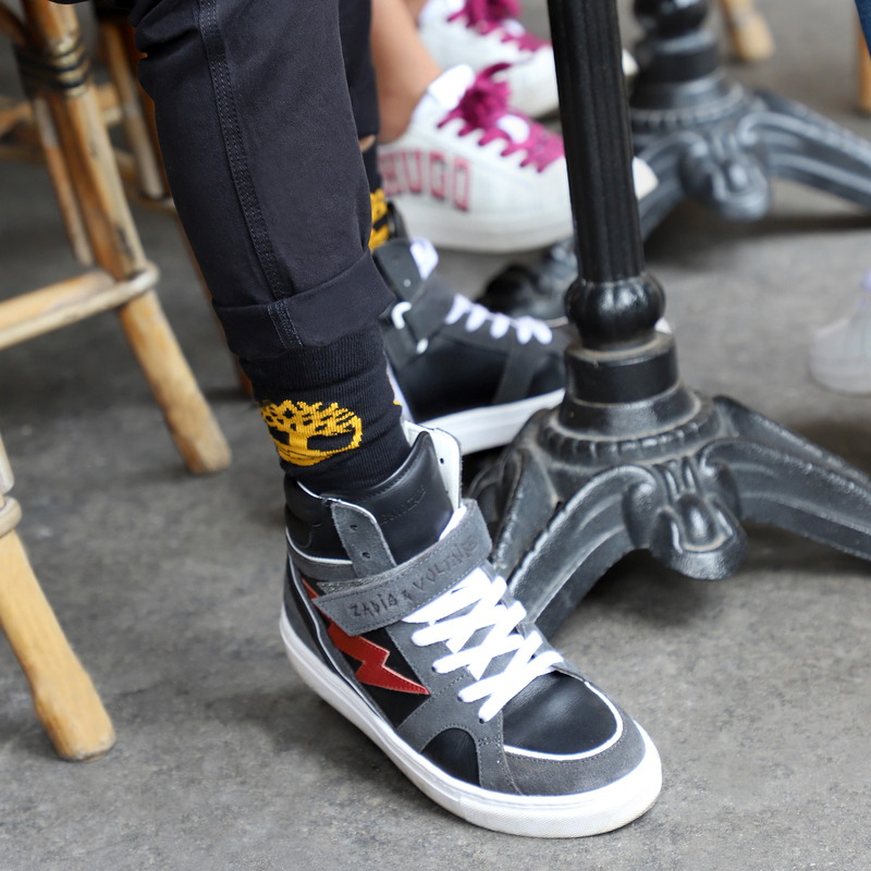 Velcro Leather Sneakers ZADIG & VOLTAIRE 
                        BOY