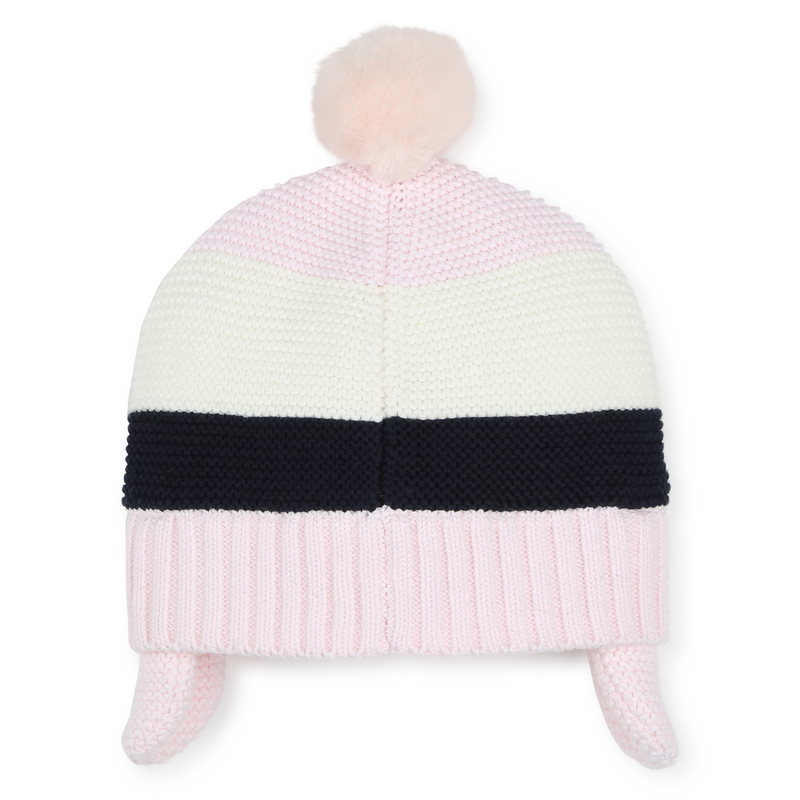 Cotton Pom-Pom Beanie BOSS 
                    GIRL