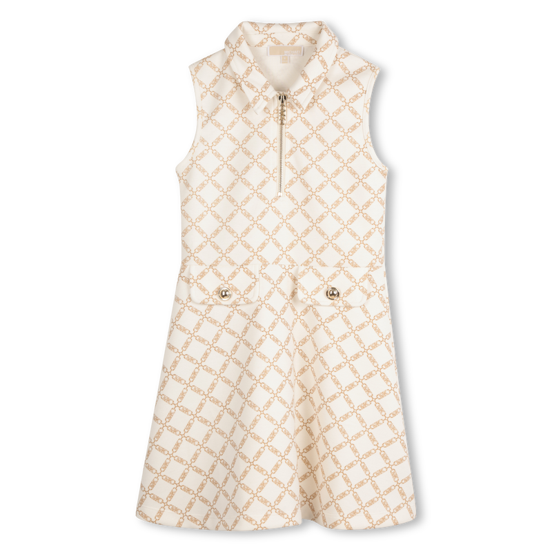 Printed sleeveless dress MICHAEL KORS 
                        GIRL