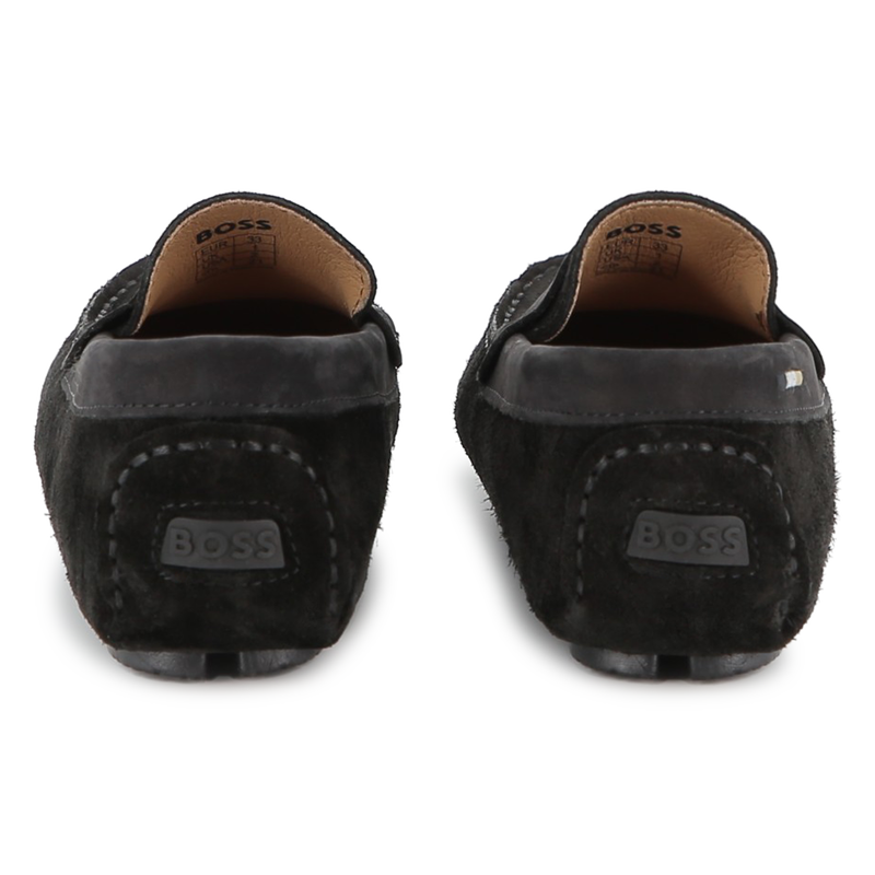 Cowhide leather loafers BOSS 
                        BOY