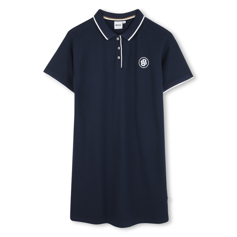 Short-Sleeved Polo Dress BOSS 
                        GIRL