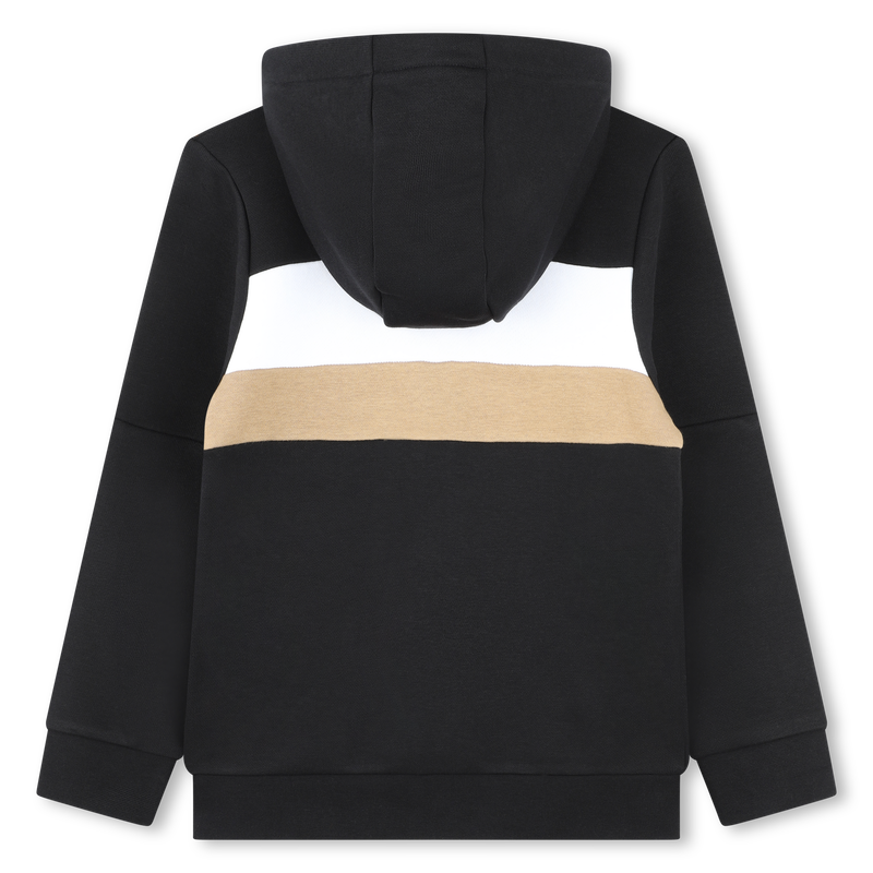 Hooded fleece cardigan BOSS 
                    BOY