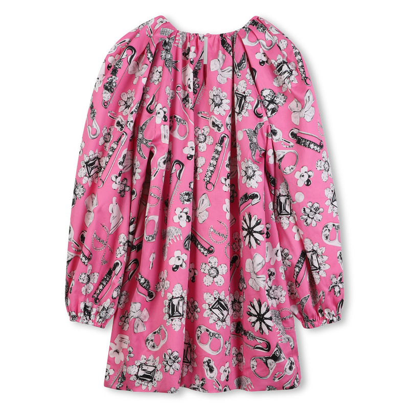Cotton satin dress MARC JACOBS 
                        GIRL