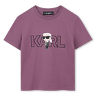 Short-sleeved T-shirt KARL LAGERFELD KIDS 
                    BOY