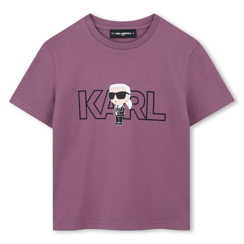 Short-sleeved T-shirt KARL LAGERFELD KIDS 
                        BOY