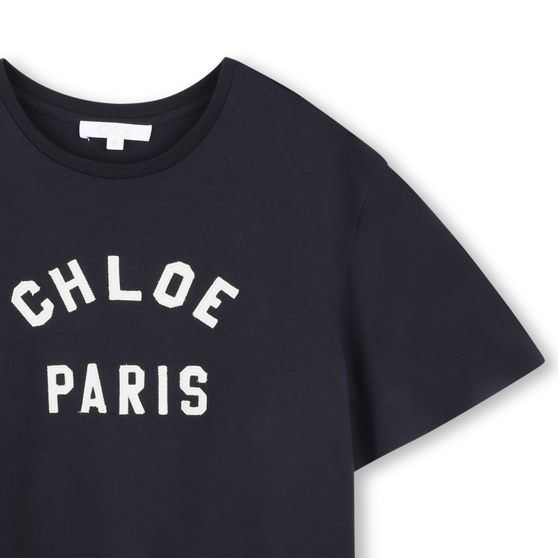 Contrasting logo T-shirt CHLOE 
                    GIRL