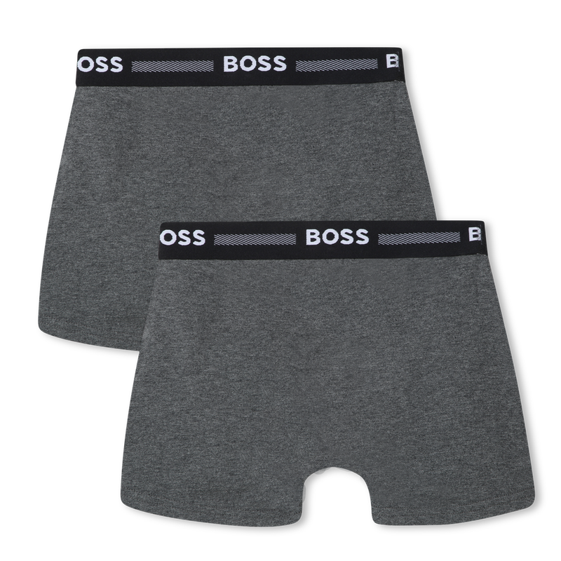 Cotton Boxers (Set Of 2) BOSS 
                        BOY