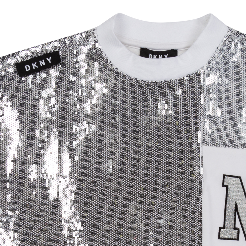 DKNY Sequined sweatshirt
