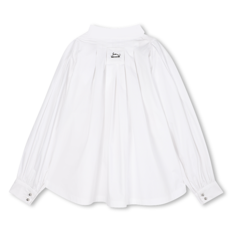 Cotton poplin shirt LANVIN 
                    GIRL