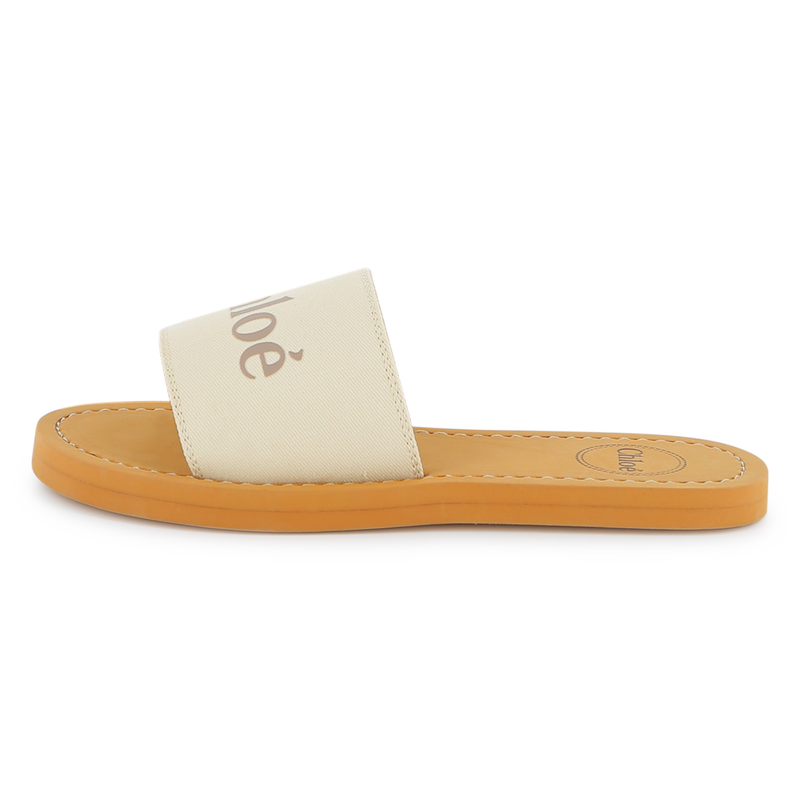 Sheepskin Leather Slides CHLOE 
                        GIRL