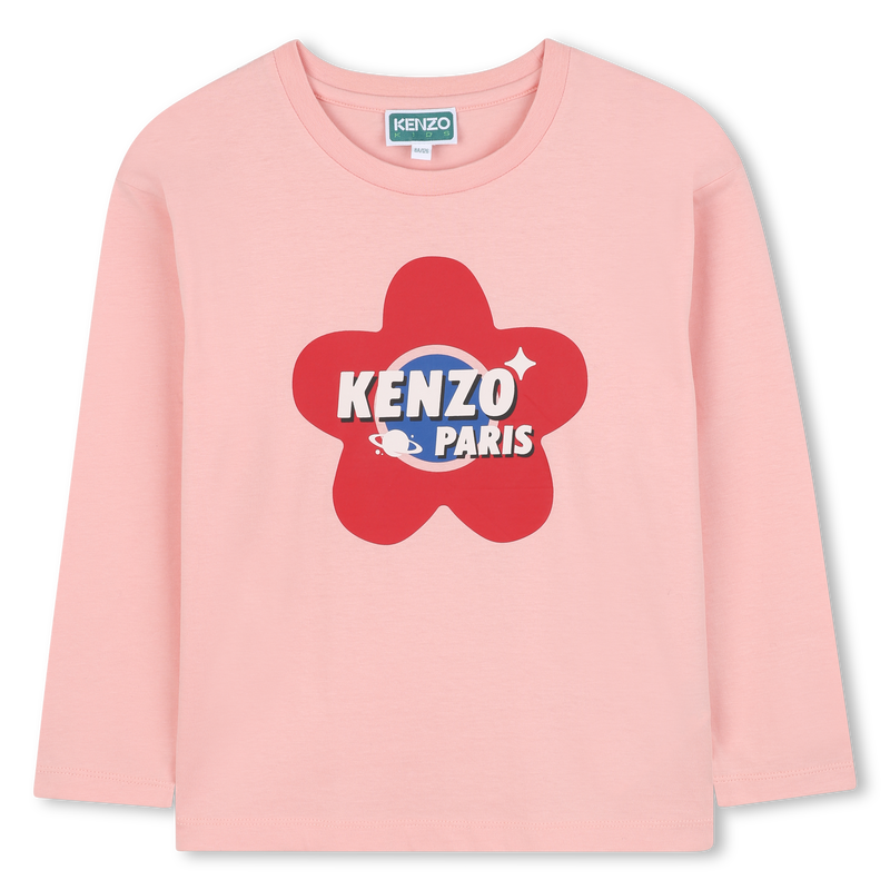 Long Sleeve T-Shirt KENZO KIDS 
                        GIRL
