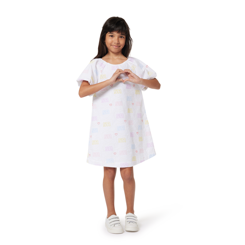 Embroidered Percale Dress SONIA RYKIEL 
                    GIRL