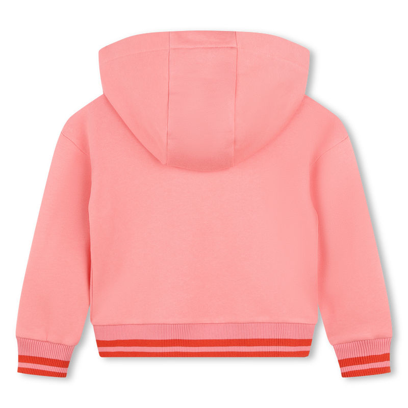 Zip-Up Fleece Sweatshirt KENZO KIDS 
                    GIRL