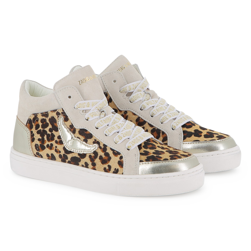 Lace-up high-top sneakers ZADIG & VOLTAIRE 
                        GIRL