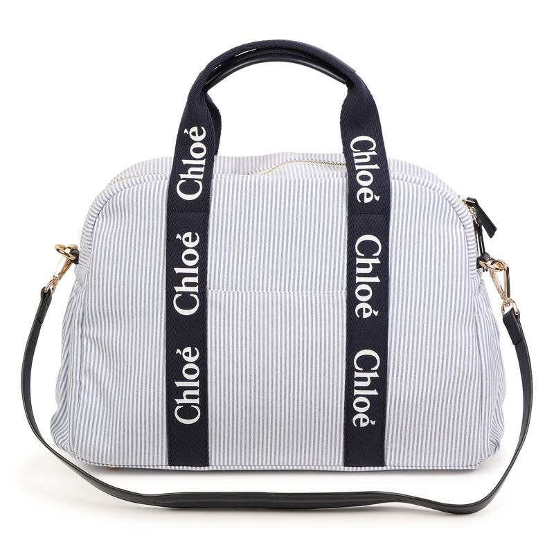 Striped Diaper Bag & Pouch CHLOE 
                        GIRL
