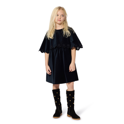 Dress with openwork flower embroidery CHLOE GIRL