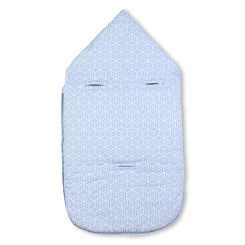 Cotton poplin footmuff KENZO KIDS 
                        UNISEX