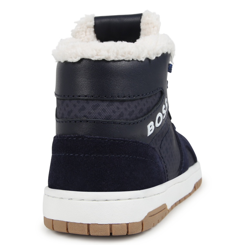 Faux-Shearling Lined Sneakers BOSS 
                    BOY