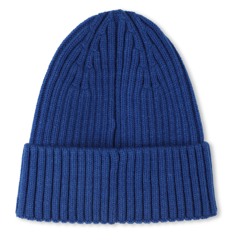 Knitted badge hat with logo TIMBERLAND 
                        BOY