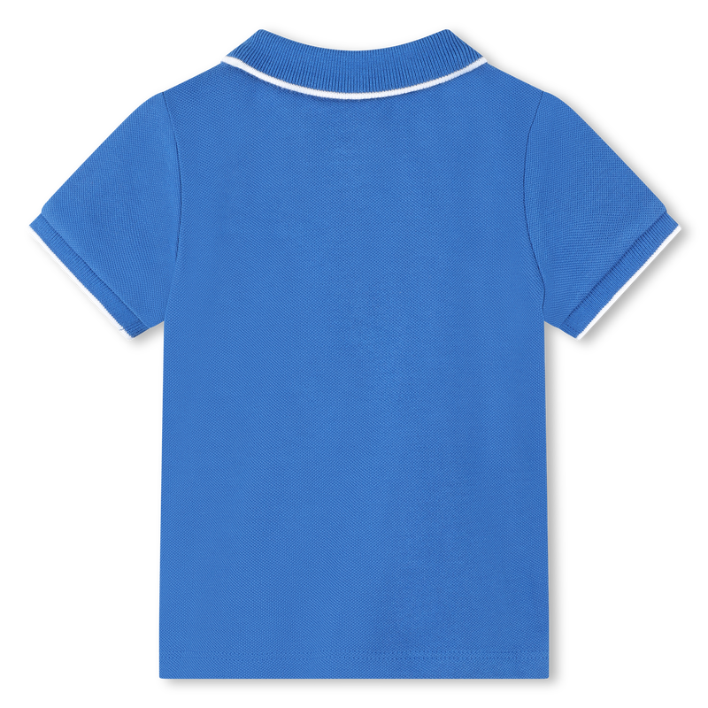 Short-sleeved cotton polo BOSS 
                    BOY