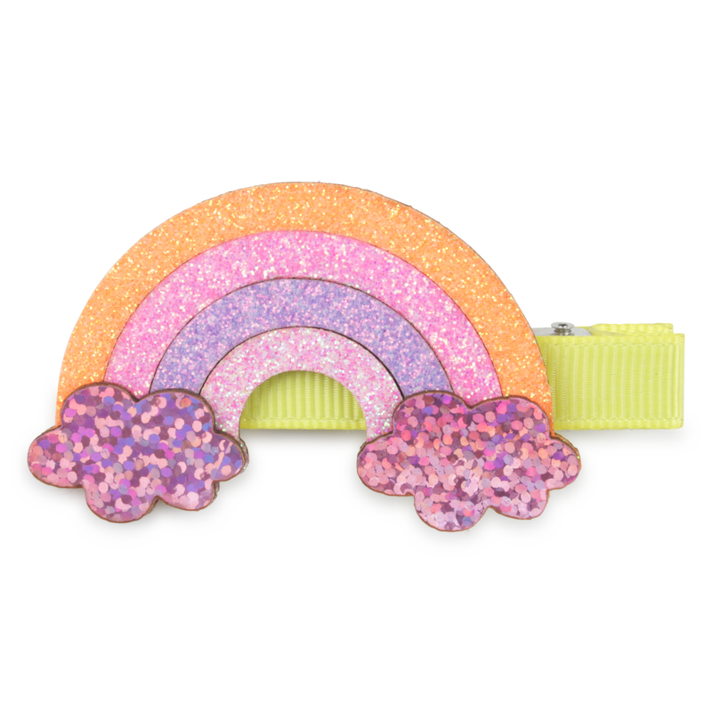 Hair clip with illustration BILLIEBLUSH 
                        GIRL