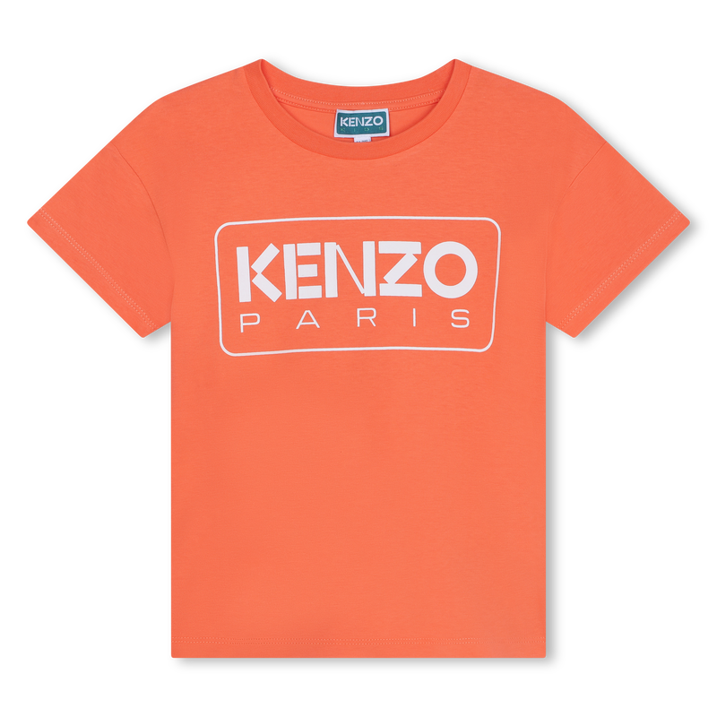 KENZO KIDS Logo print t shirt