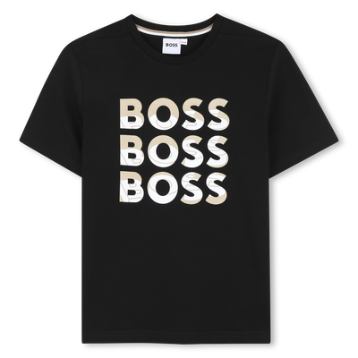 Short-Sleeved Cotton T-Shirt BOSS BOY