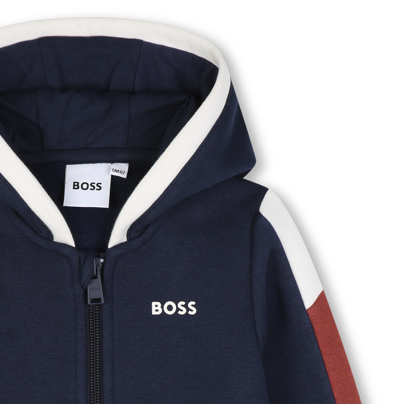 Hooded cardigan BOSS 
                        BOY