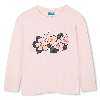 Long Sleeve T-Shirt KENZO KIDS GIRL