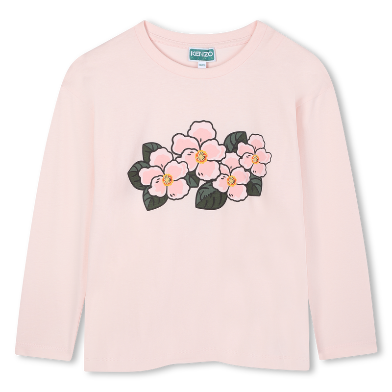 Long Sleeve T-Shirt KENZO KIDS 
                        GIRL