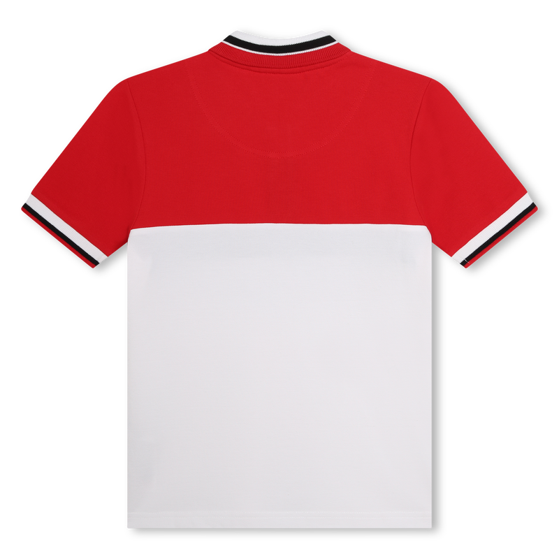 Printed short-sleeved polo HUGO 
                    BOY