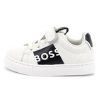 Lace-up leather sneakers BOSS 
                    BOY