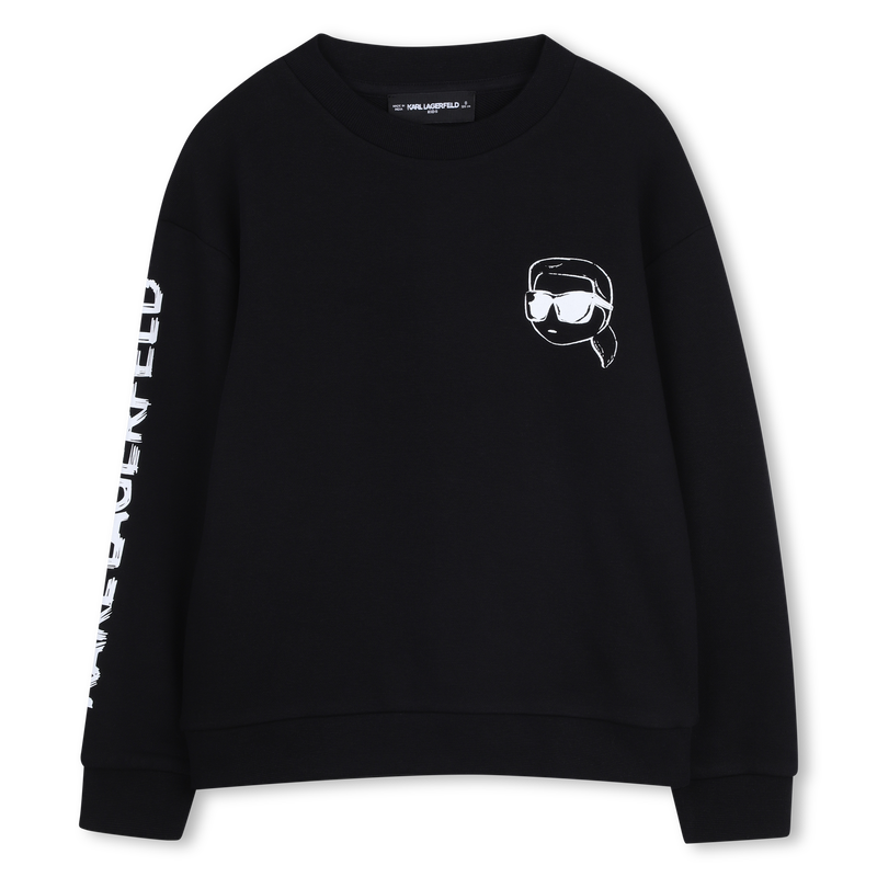 Printed Sweatshirt KARL LAGERFELD KIDS 
                        BOY