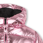 Hooded down jacket KARL LAGERFELD KIDS 
                    GIRL