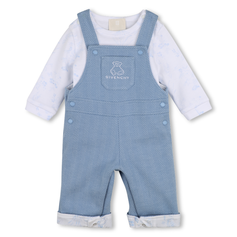 Dungaree and t-shirt set GIVENCHY 
                        BOY