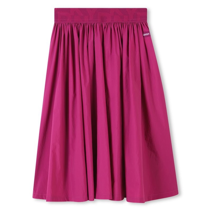 Elasticated-waist midi skirt DKNY 
                    GIRL