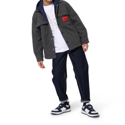 Felt-Effect Overshirt HUGO BOY