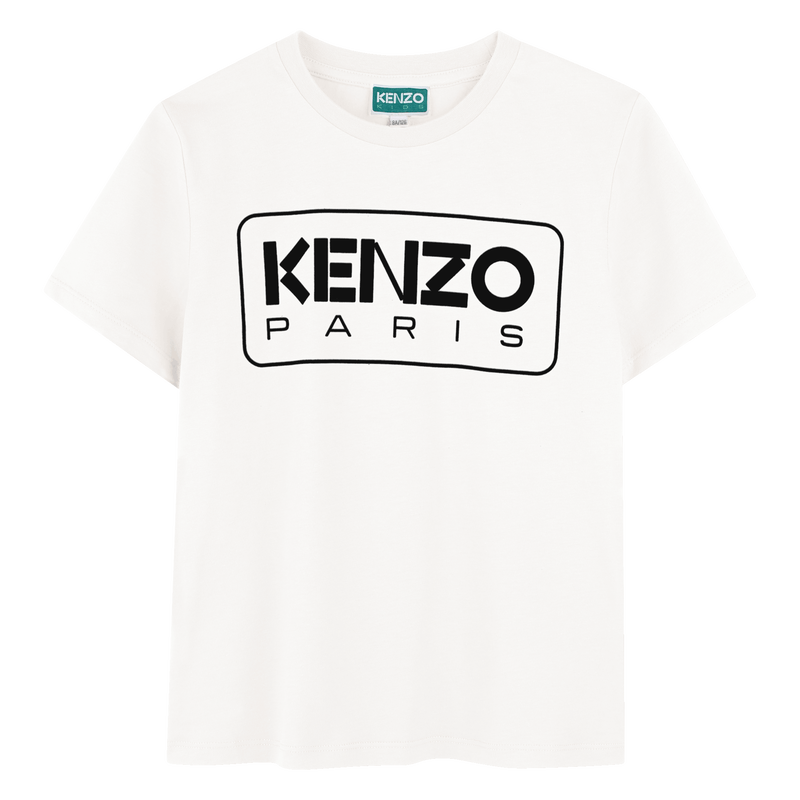 Short-sleeved cotton T-shirt KENZO KIDS 
                        BOY