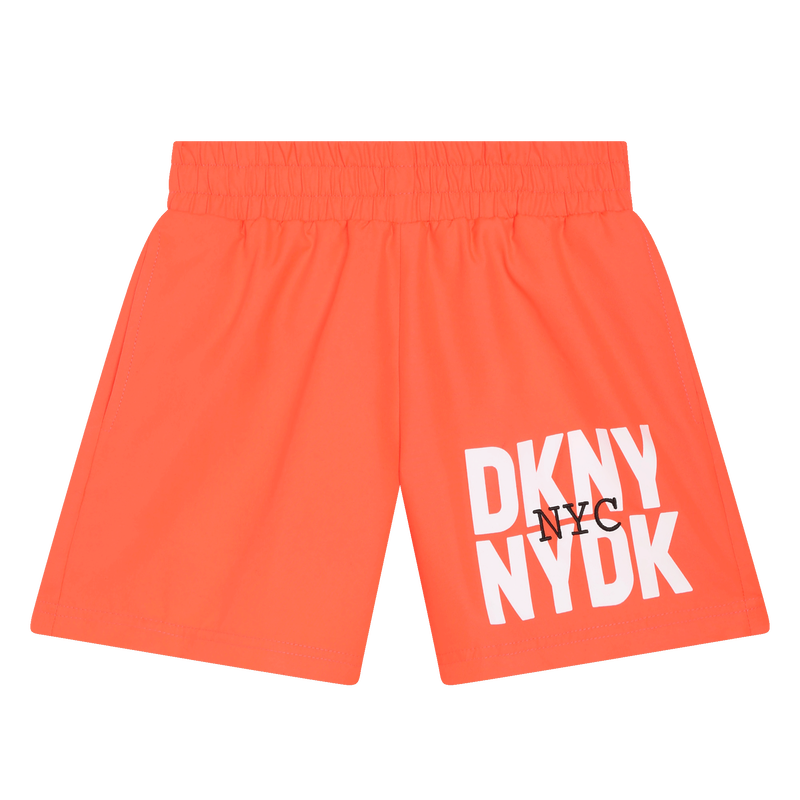 Logo print swim trunks DKNY 
                    BOY
