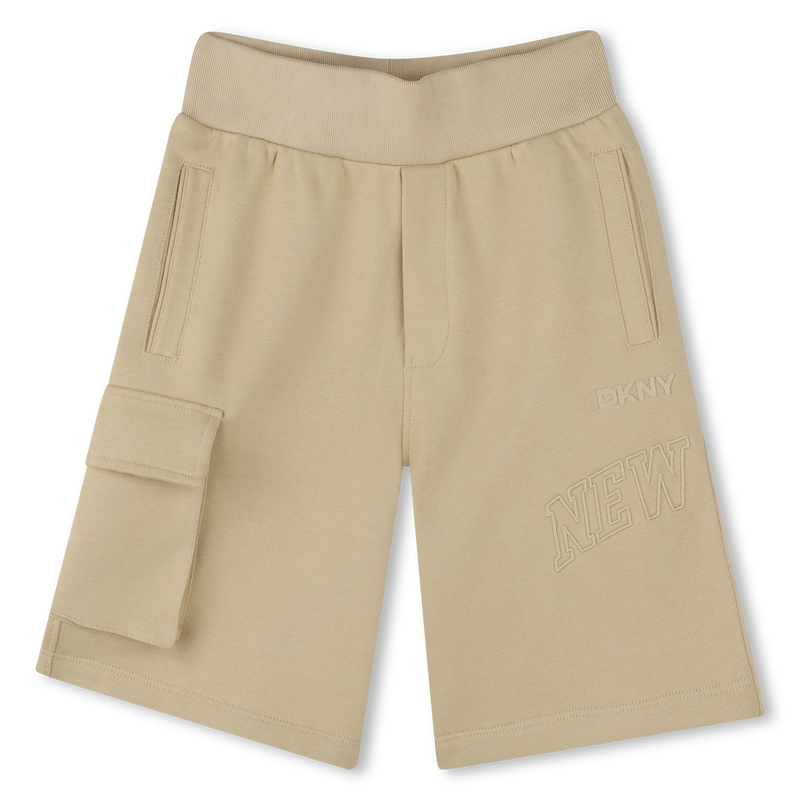Cotton fleece Bermuda shorts DKNY 
                    UNISEX