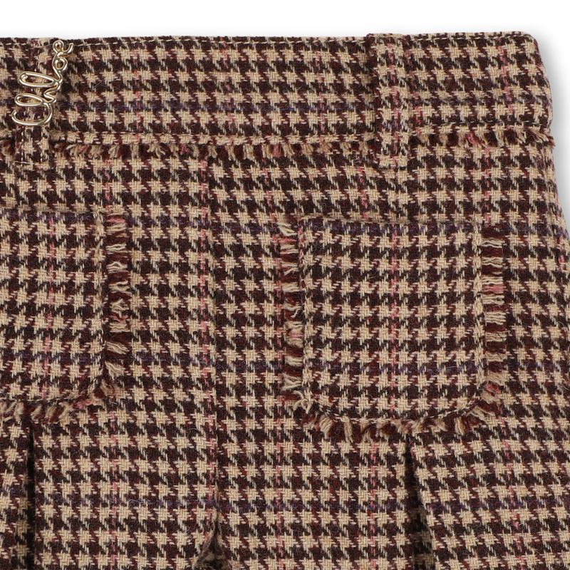 Checked shorts CHLOE 
                        GIRL