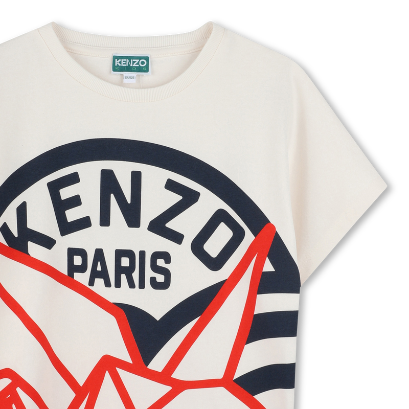 Short-sleeved cotton T-shirt KENZO KIDS 
                        UNISEX
