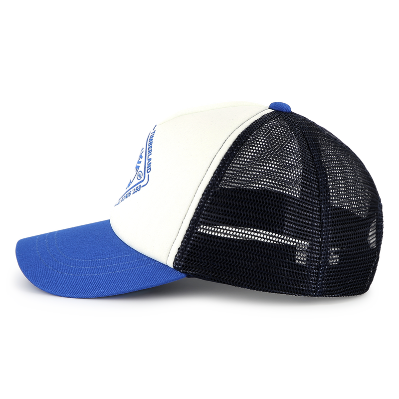 Tricolor bi-material cap TIMBERLAND 
                        BOY