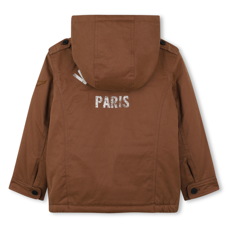 Water-repellent hooded parka ZADIG & VOLTAIRE 
                        BOY