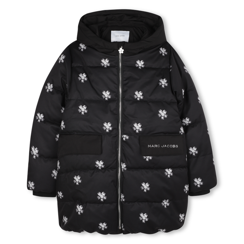 Long hooded down jacket MARC JACOBS 
                        GIRL
