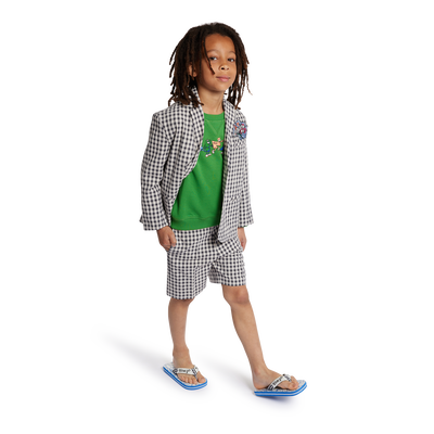 Checked suit jacket KENZO KIDS BOY